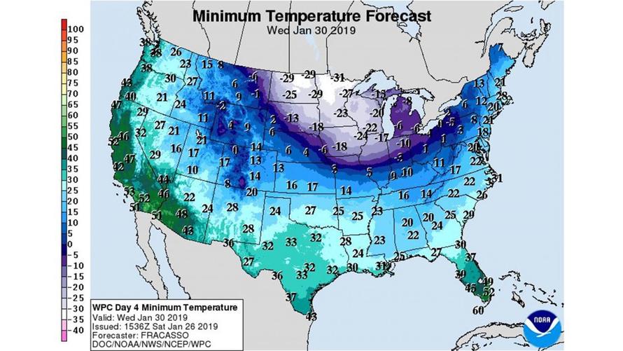 'LifeThreatening' Arctic Blast To Freeze Nearly 200 Million As Polar